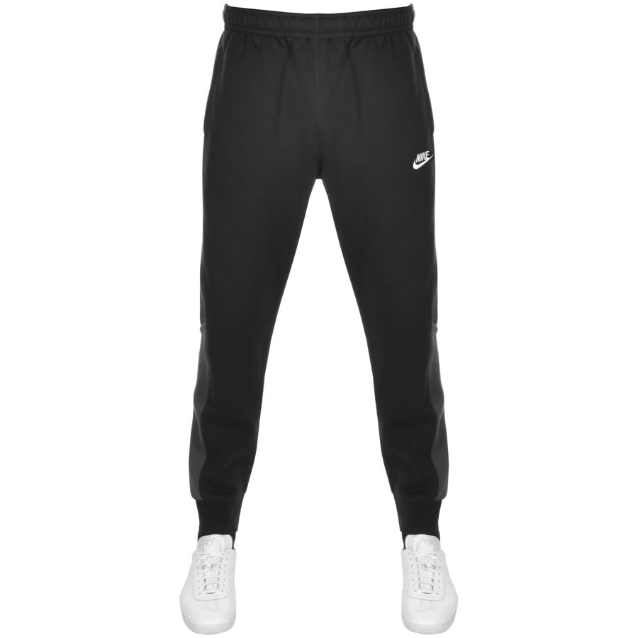 Alternative Image for ProductNike Logo Jogging Bottoms Black1